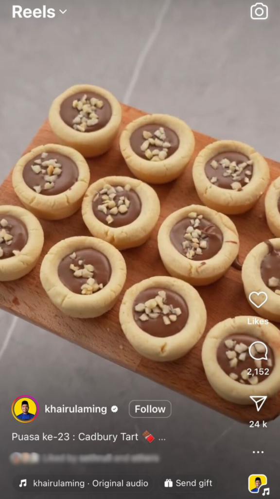 khairul-aming-raya-cookies-Instagram-Reels-1