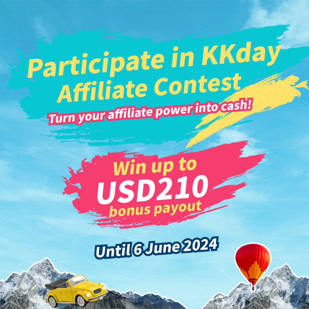 KKday affiliate contest