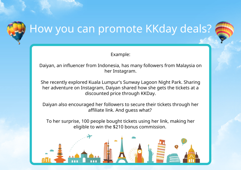 kkday affiliate contest how to