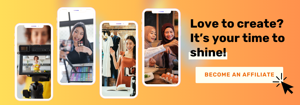 Love to create? It's your time to shine with Involve Asia - Become an affiliate