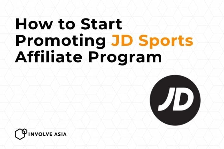 JD Sports Affiliate Program on Involve Asia