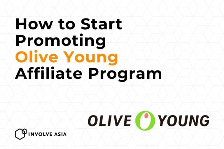 Olive Young Affiliate Program on Involve Asia