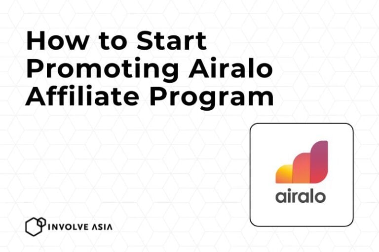 Airalo Affiliate Program on Involve Asia