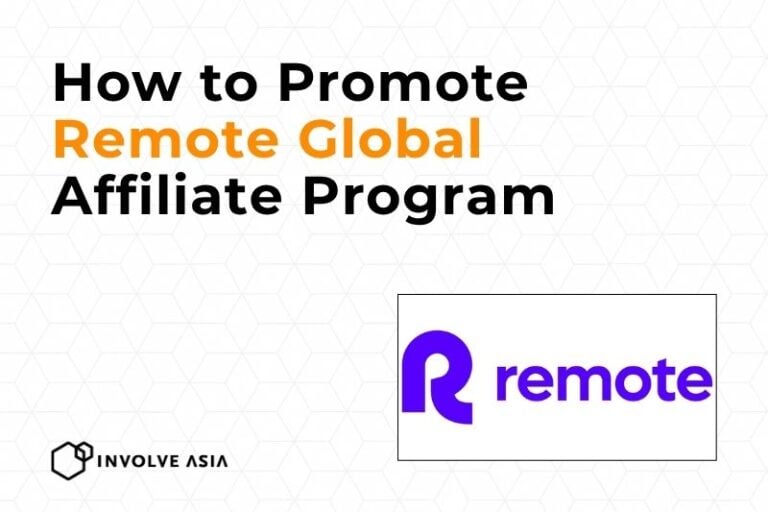 How to Make Money Anywhere Remote Global Affiliate Program on Involve Asia