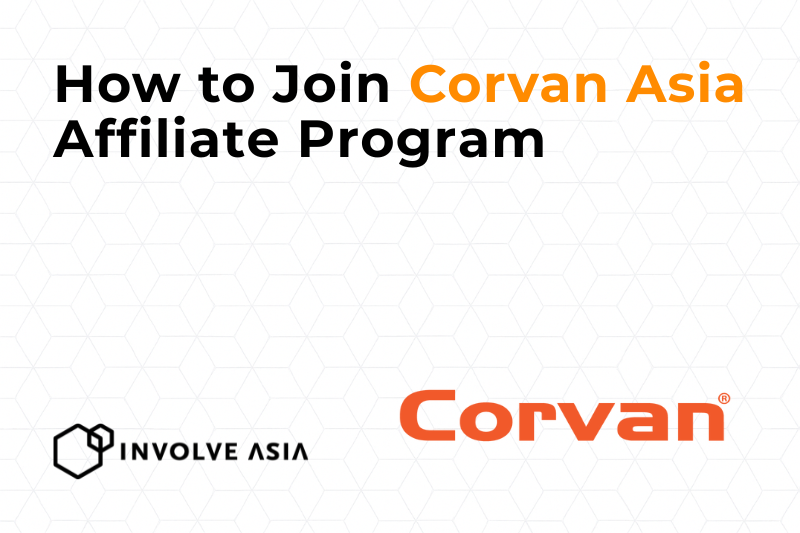 Corvan Asia Affiliate Program on Involve Asia How to Earn by Promoting Smart Logistics Solutions