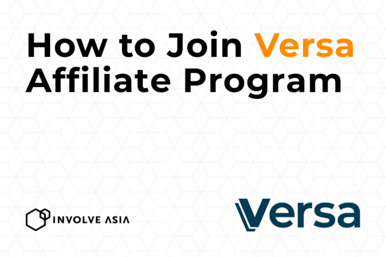 Versa Affiliate Program on Involve Asia: How to Earn Promoting Fintech