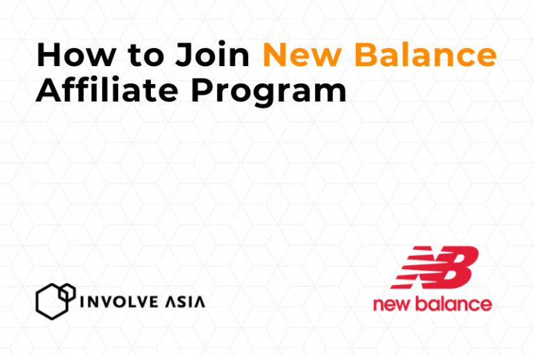 New Balance Affiliate Program on Involve Asia: Promote Trendy Shoe Wear